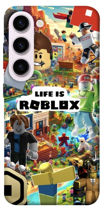 Чехол на Samsung Galaxy S23+ Life is Roblox фото 1 из 1