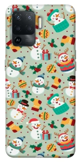 Чехол на Oppo Reno 5 Lite Новогодний v2 фото 1 из 1