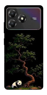 Чехол на ZTE Blade A36 Panda and tree фото 1 из 1