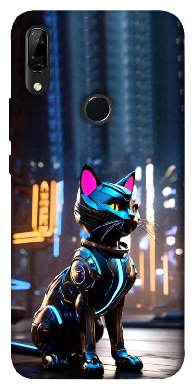 Чохол на Huawei P Smart Z Cyber cat фото 1 з 1