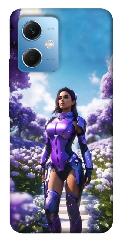 Чохол на Xiaomi Redmi Note 12 5G Cyber space girl ver.4 фото 1 з 1