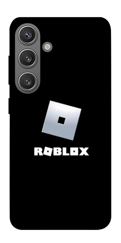 Чохол на Samsung Galaxy S24 Roblox logo black фото 1 з 1