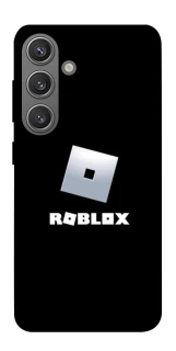 Чехол на Samsung Galaxy S24 Roblox logo black фото 1 из 1