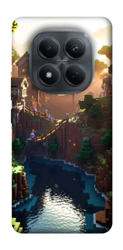 Чехол на Xiaomi Redmi Note 15 Pro 4G Minecraft sunset фото 1 из 1