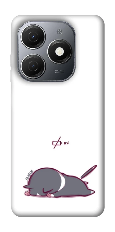 Чохол на TECNO Spark 20 The battery is dead фото 1 Чохол на TECNO Spark 20 The battery is dead фото 1 з 1