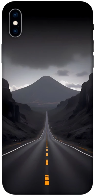 Чехол на Apple iPhone XS Max (6.5") Black mountains фото 1 из 1