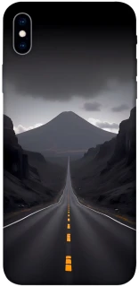 Чехол на Apple iPhone XS Max (6.5") Black mountains фото 1 из 1