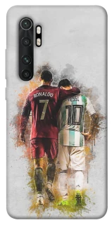 Чохол на Xiaomi Mi Note 10 Lite Ronaldo та Messi фото 1 з 1