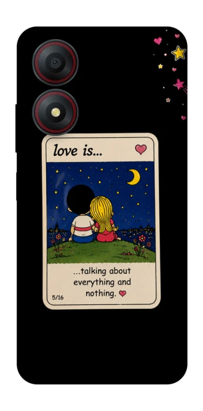 Чохол на ZTE Blade A34 4G Love is ver.6 фото 1 з 1
