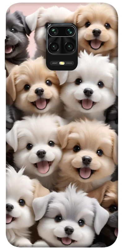 Чехол на Xiaomi Redmi Note 9s / Note 9 Pro / Note 9 Pro Max Doggy Love фото 1 из 1