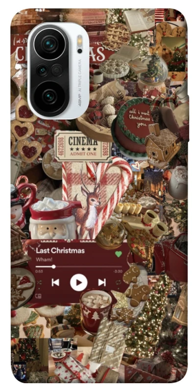 Чехол на Xiaomi Redmi K40 / K40 Pro / K40 Pro+ / Poco F3 Christmas spirit ver.4 фото 1 из 1