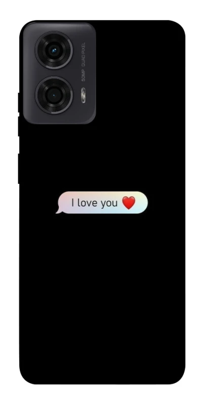 Чохол на Motorola Moto G04 Love aesthetic ver.10 фото 1 з 1