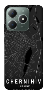 Чохол на Realme C61 Chernihiv map фото 1 з 1