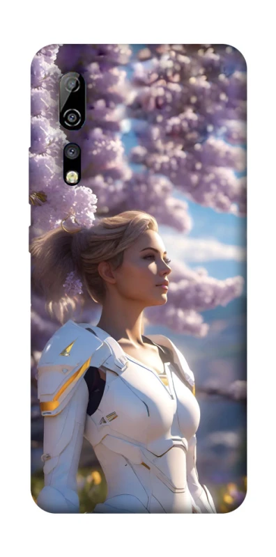 Чохол на ZTE Axon 10 Pro Cyber space girl ver.1 фото 1 з 1