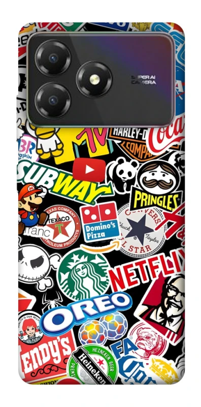 Чехол на ZTE Blade A36 brands фото 1 из 1