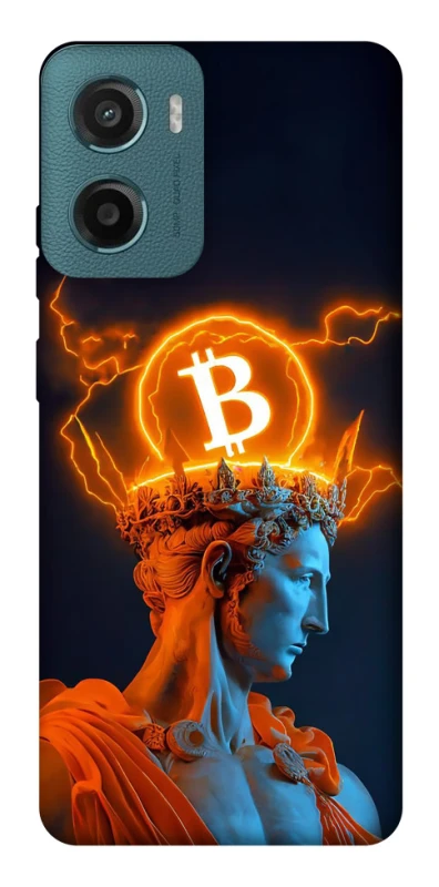 Чохол на Motorola Moto G06 Bitcoin God фото 1 з 1