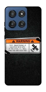 Чохол на Motorola Edge 60 Stylus Warning фото 1 з 1