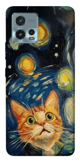 Чохол на Motorola Moto G72 paint cat фото 1 з 1