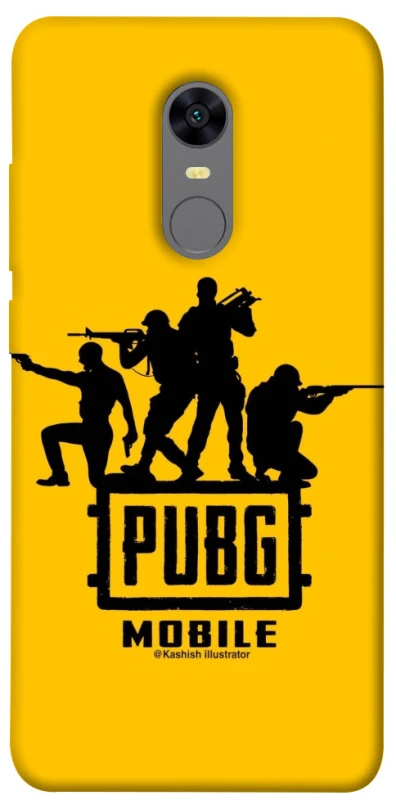 Чехол на Xiaomi Redmi 5 Plus / Redmi Note 5 (Single Camera) Pubg logo ver.2 фото 1 из 1