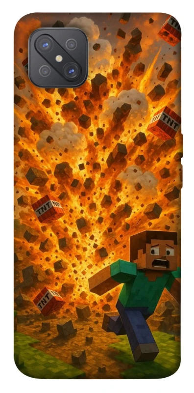 Чохол на Oppo A92s Minecraft v7 фото 1 з 1