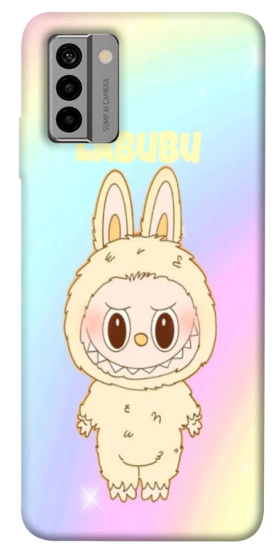 Чохол на Nokia G22 Fluffy Rainbow Labubu фото 1 з 1