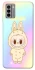 Чохол на Nokia G22 Fluffy Rainbow Labubu фото 1 з 1