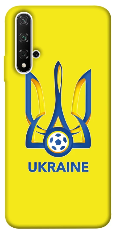 Чехол на Huawei Nova 5T Футбольный Герб фото 1 из 1