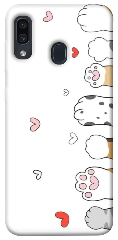 Чехол на Samsung Galaxy A20 / A30 Paws фото 1 из 1