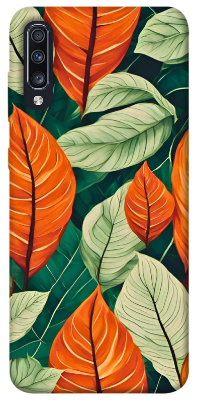 Чохол на Samsung Galaxy A70 (A705F) Leaves фото 1 з 1