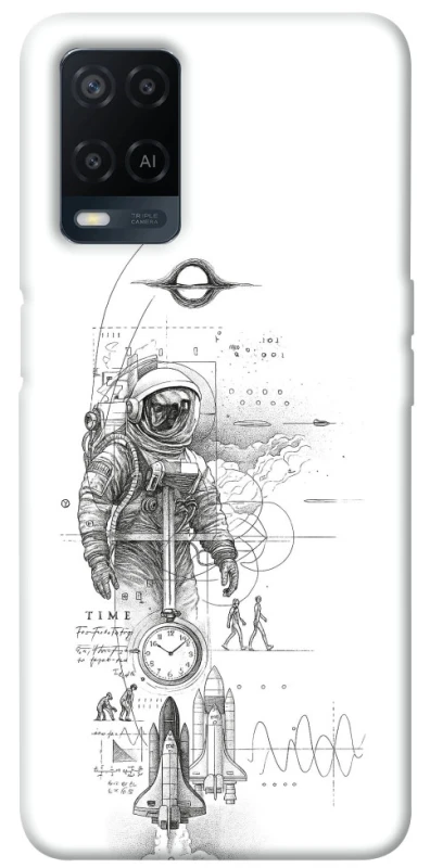 Чехол на Oppo A54 4G Tattoo ver.1 фото 1 из 1