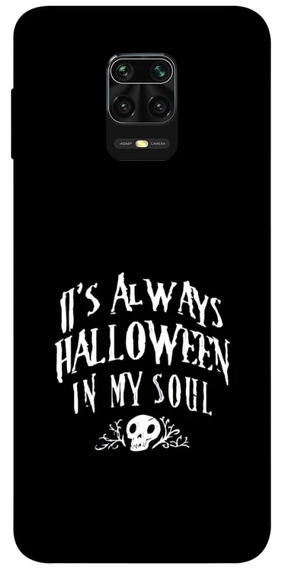 Чохол на Xiaomi Redmi Note 9s / Note 9 Pro / Note 9 Pro Max Halloween in my soul фото 1 з 1