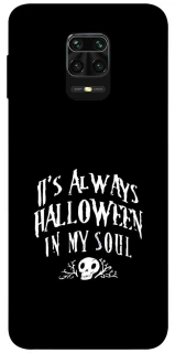 Чохол на Xiaomi Redmi Note 9s / Note 9 Pro / Note 9 Pro Max Halloween in my soul фото 1 з 1