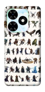 Чехол на TECNO Spark Go 2024 Character Selection фото 1 из 1