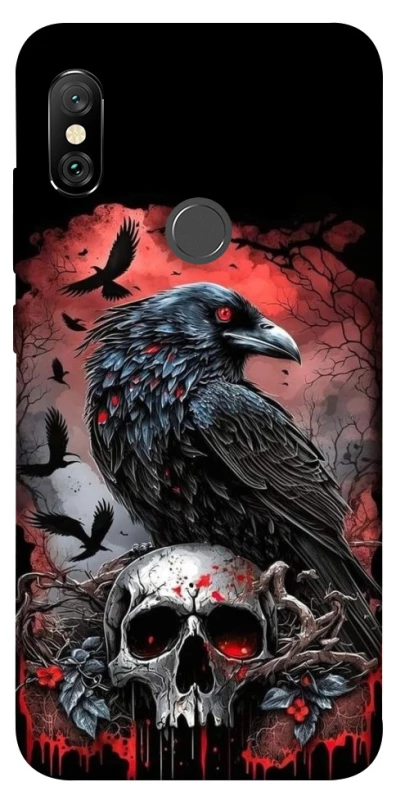 Чехол на Xiaomi Redmi Note 6 Pro Death eagle фото 1 из 1