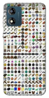 Чохол на Motorola Moto E13 Minecraft v2 фото 1 з 1