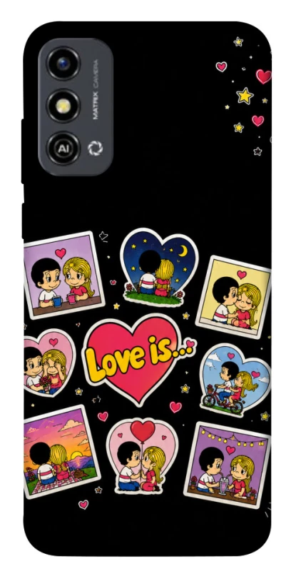 Чохол на ZTE Blade A53 Love is ver.2 фото 1 з 1