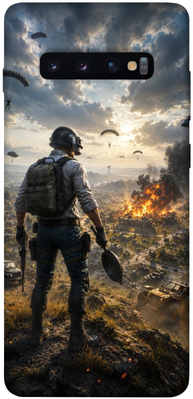 Чехол на Samsung Galaxy S10+ PUBG ver.2 фото 1 из 1