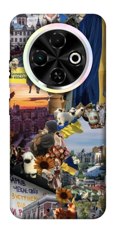 Чехол на TECNO Spark 30C Ukraine style ver.2 фото 1 из 1