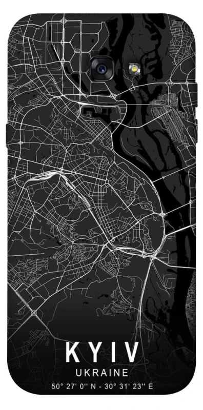 Чехол на Samsung A720 Galaxy A7 (2017) Kyiv map фото 1 из 1