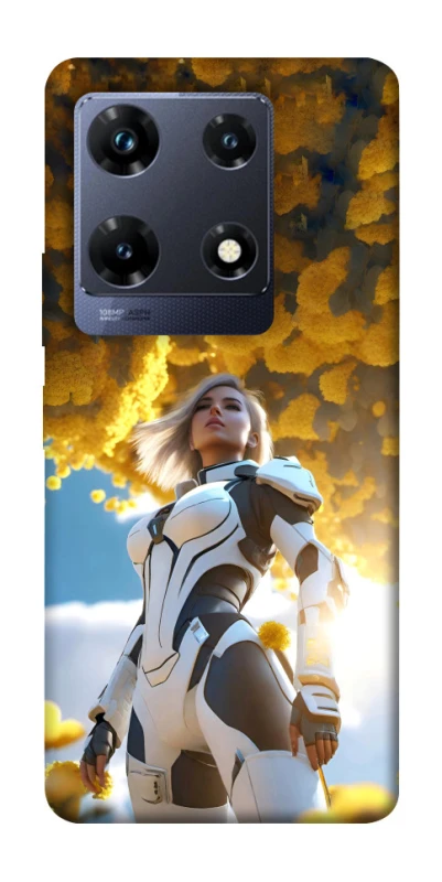 Чохол на Infinix Note 30 Pro Cyber space girl ver.3 фото 1 з 1