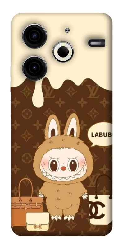 Чохол на TECNO Pova 6 Neo (LI6) Labubu LV фото 1 з 1