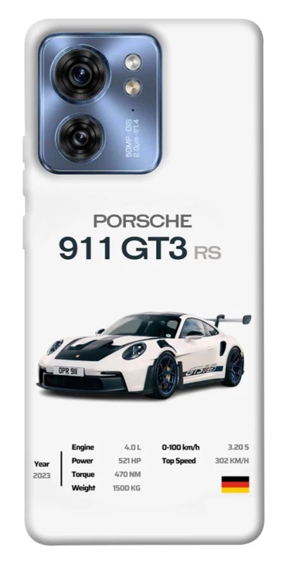 Чохол на Motorola Edge 40 Porsche 911 GT3 фото 1 з 1