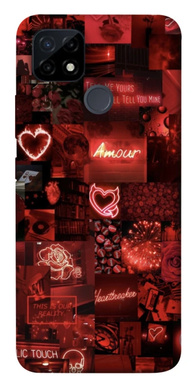 Чохол на Realme C12 Love collage ver.6 фото 1 з 1