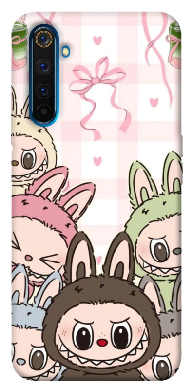 Чехол на Realme 6 Pro All Labubu 2 фото 1 из 1