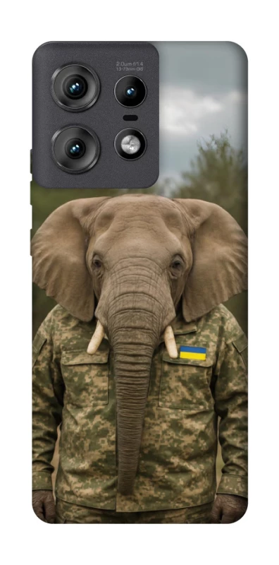 Чохол на Motorola Edge 50 Pro Слон захисник фото 1 з 1