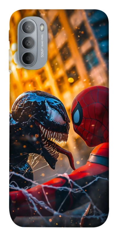Чехол на Motorola Moto G31 Venom vs Spiderman фото 1 из 1