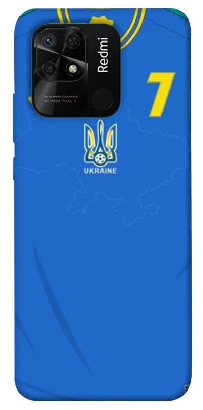 Чехол на Xiaomi Redmi 10C UA-Football ver.4 фото 1 из 1