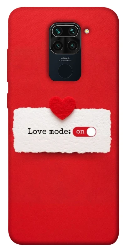 Чохол на Xiaomi Redmi Note 9 / Redmi 10X Love Mode ON фото 1 з 1