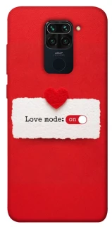 Чохол на Xiaomi Redmi Note 9 / Redmi 10X Love Mode ON фото 1 з 1