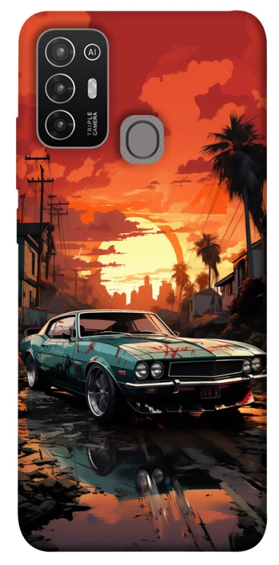 Чохол на ZTE Blade A52 Car at sunset фото 1 з 1